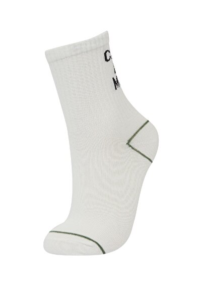 DeFacto Boy's 5-Piece Cotton Long Socks D8111A8Ns