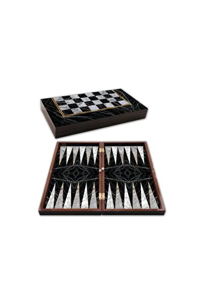 Star Oyun Star Cafe Tavla Siyah Mermer