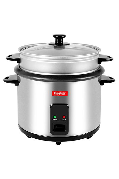 Prestige 1.8Ltr Stainless Steel Rice Cooker