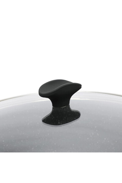 Prestige Essentials Granite 6 Piece NonStick Cookware - Black