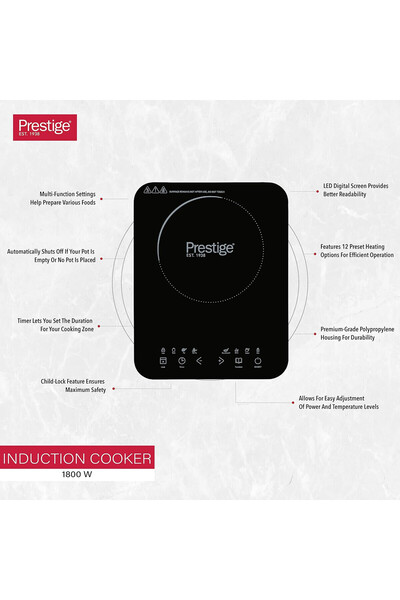 Prestige Smart Cook Induction Cooktop