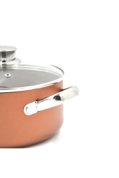 Prestige Ultra 26cm/6.2L/6.5QT Non Stick Casserole with Glass Lid and Complimentary Pan Holder