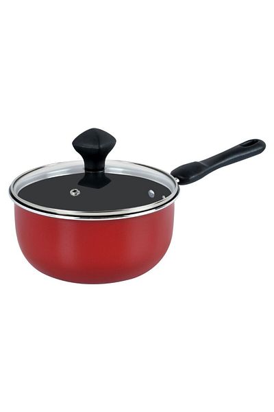 Prestige 7 Piece Non-Stick Cast Aluminium Cookware sets  - Red