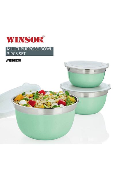 Winsor Multi-Purpose Bowl 3 Pcs Set