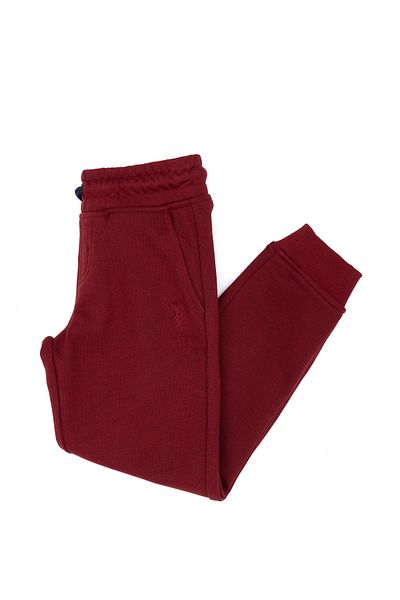 U.S. Polo Assn. Burgundy Kids Sweatpants - 50269414 -Vr014