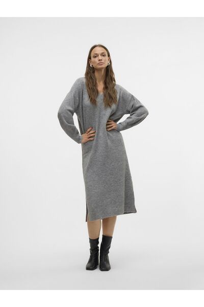 Vero Moda Strickkleid VMJUPITER Midikleid