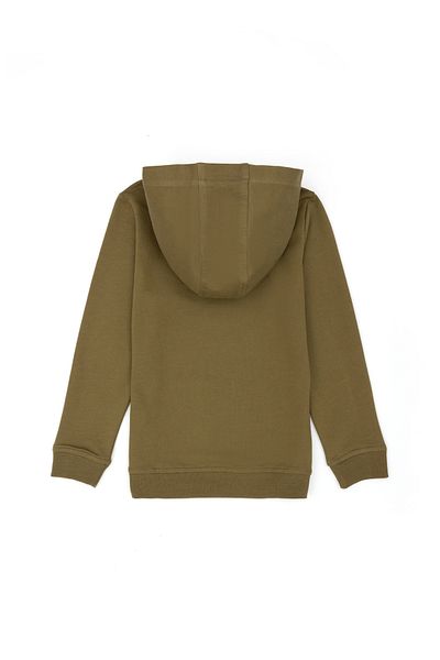 U.S. Polo Assn. Khaki Hooded Children's Sweatshirt - Basic 50269424 -Vr027