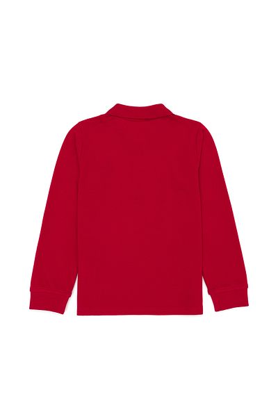 U.S. Polo Assn. Red Boy Polo Collar Sweatshirt -50269421-VR030
