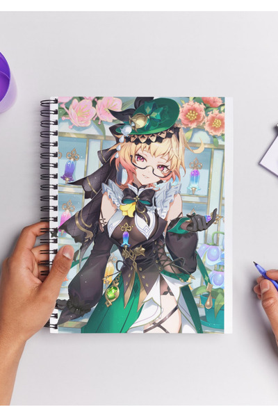 Home Caiet cu spirală Genshin Emilie A5 (50 FOI)