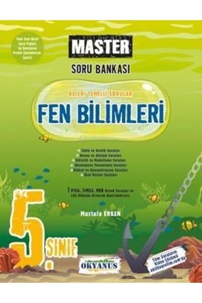 Okyanus Yayınları 5. Sınıf Master Fen Bilimleri Soru Bankası / Kolektif / Oky...