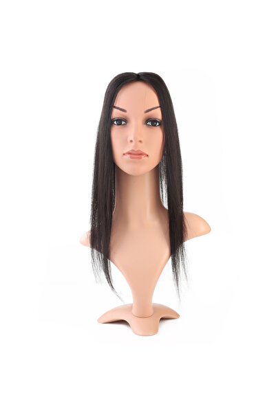 Mina Peruk Doğal Renk Baby Taban Tepelik - 8x12cm