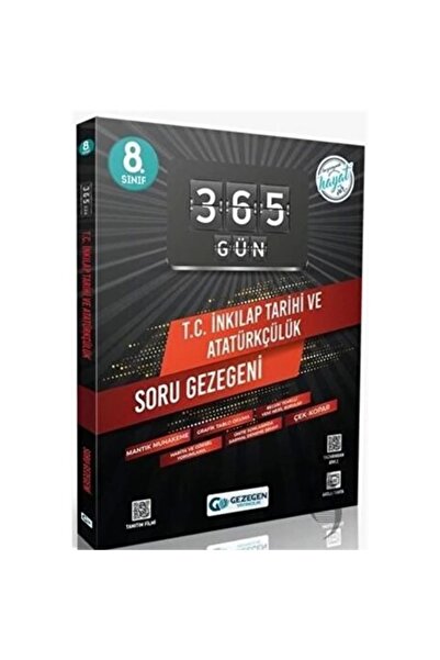 Gezegen Yayıncılık Gezegen 8.sınıf 365 Gün Inkılap Tarihi Soru Gezegeni