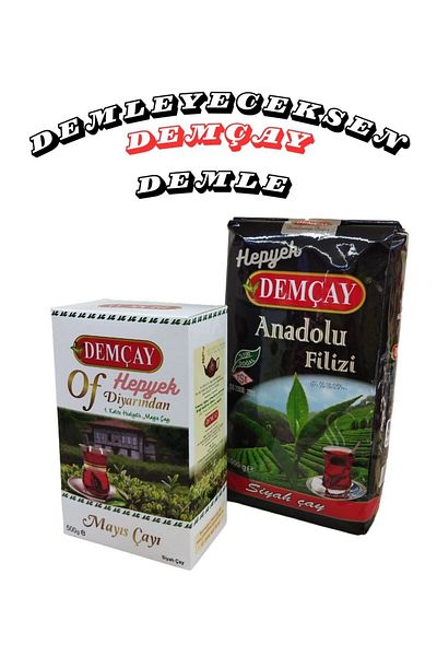DEMÇAY شاي مايو من أرض الأناضول 500 جم / شاي براعم الأناضول 1000 جم