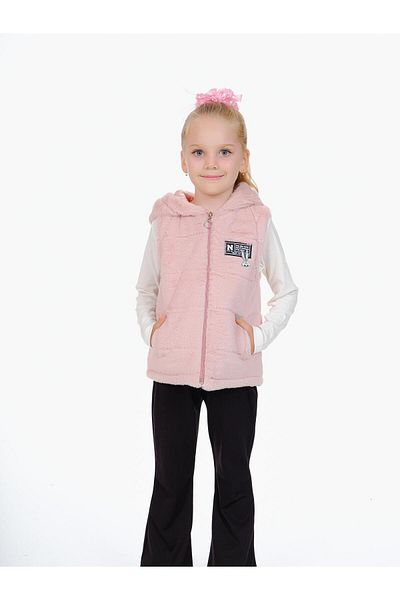 Kamex Powder Color Plush Lined Fiber Vest