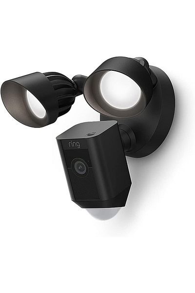 Ring Floodlight Cam Wired Plus - Black - MEA