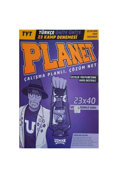 Uzman Yayınları Tyt Planet Türkçe Ünite Ünite 23 Kamp Deneme