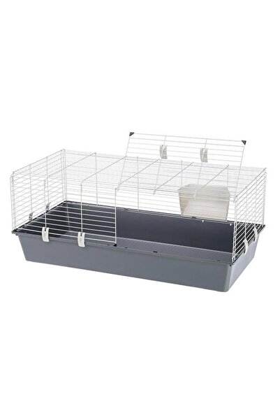Ferplast Rabbit 120 Tavşan Ve Guinea Pig Kafesi Gri 118x58x49cm