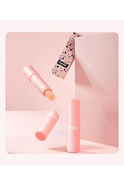 ZOZU ®   مرطب الشفاه المرطب من سلسلة كات كاروت 3.2 جرام