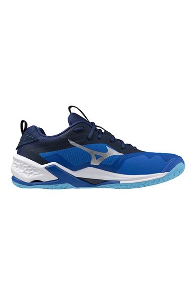 MIZUNO Wave Stealth Neo 2 Blue Unisex Handball Shoes