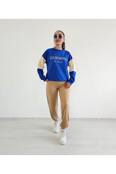 Altı Üstü Butik Нов суитшърт с щампа „Калифорния“