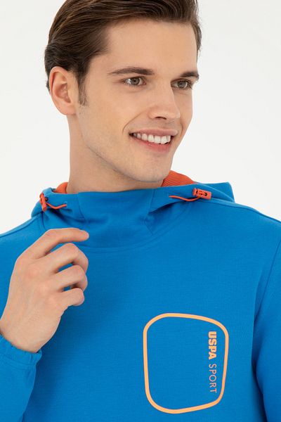 U.S. Polo Assn. Ανδρικό φούτερ Cobalt Blue 50270735 -VR077