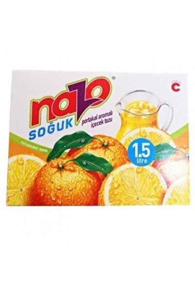NAZO (3 ADET) Portakal Aromalı Toz Içecek