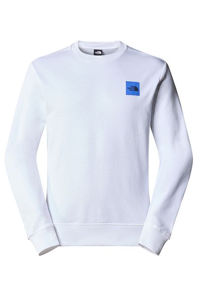THE NORTH FACE Ανδρικό φούτερ casual - M SS24 Coordinates Crew, Λευκό NF0A87EBFN41