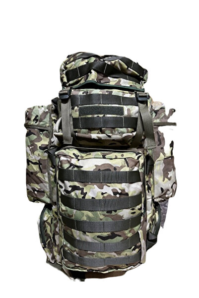 GND TEKSTİL 110 LT KAMUFLAJ CORDURA DESEN DAĞCI OUTDOOR VE TACTİCAL GENİŞ HAC...