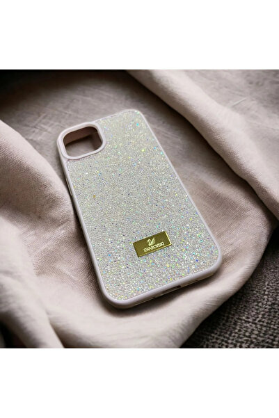 bekcase Iphone 14 Uyumlu Parlak Pırlanta Taşlı Elmas Pullu Işıltılı Parıltılı...