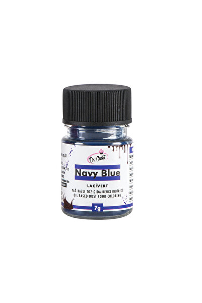 Dr. Gusto Yağ Bazlı Toz Gıda Boyası 7 GR Lacivert
