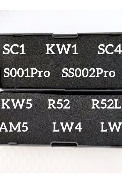 Choice Ss002pro Lishi 2 في 1 Ss002pro Ss001pro Sc1 Sc4 Kw1 Kw5 Lw4 Lw5 R52 R52l Am5 أدوات