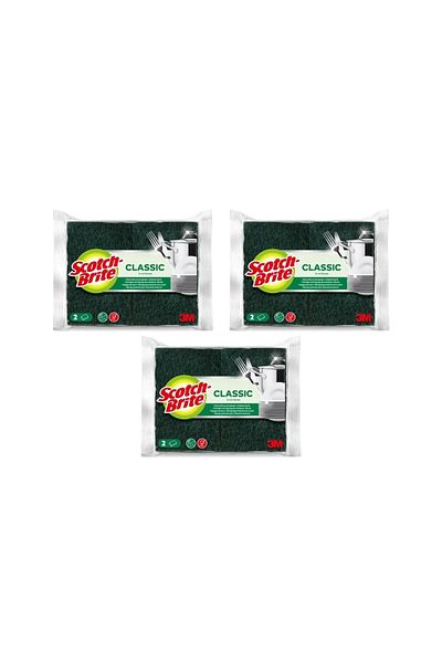 Scotch Brite Nail Protective Sponge 2 Pack X 3 Pieces