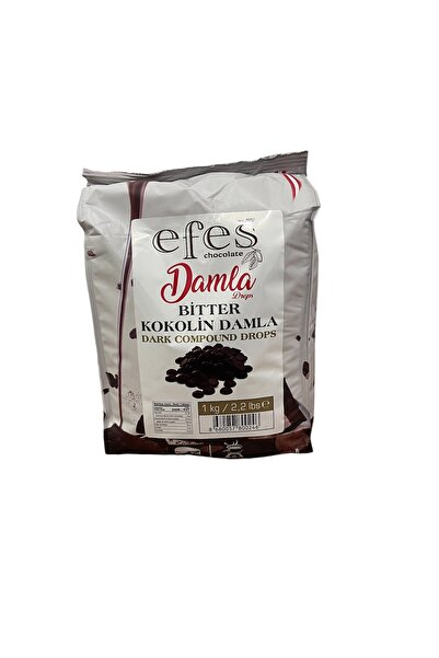 Efes BİTTER KOKOLİN DAMLA 1KG.