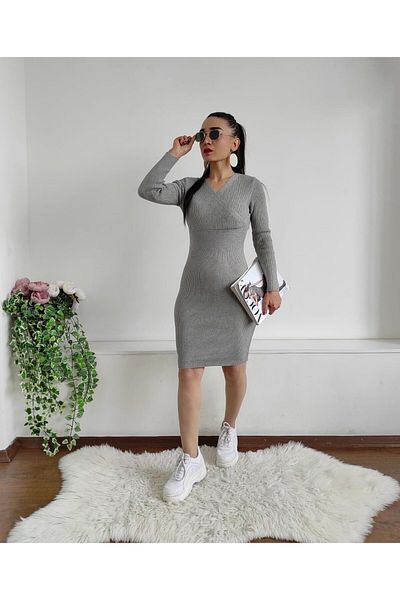 Altı Üstü Butik πλεκτό φόρεμα με λαιμόκοψη