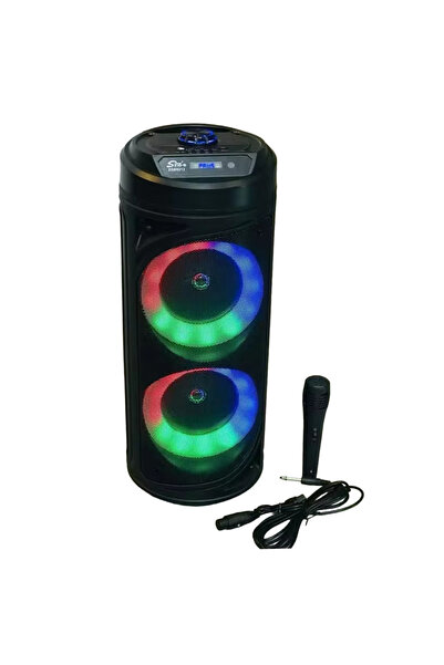 Nettech AZQS6212 Kablosuz Hoparlör - Speaker - Siyah