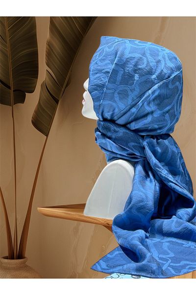 Armine TREND J. Viscose Shawl-2 Indigo - Κομψό και άνετο