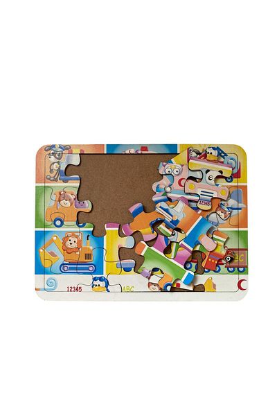 Uçandaire Vehicles 40 Piece Wooden Puzzle
