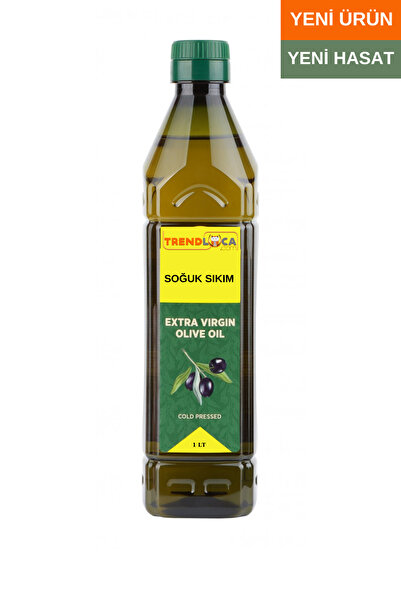 Trend Loca Natürel Sızma Soğuk Sıkım Taş Baskı 1 lt Zeytinyağı 0,3 Asit