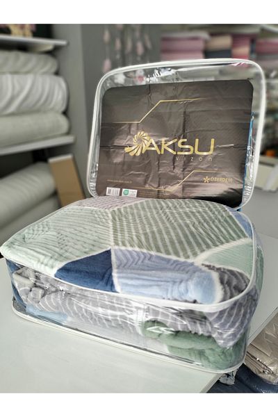 AKSU DOUBLE PERSONAL ULTRA SOFT EMBOS MINK BLANKET 200X240
