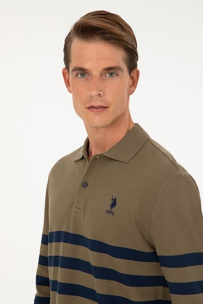 U.S. Polo Assn. Men's Khaki Sweatshirt 50270883 -Vr027
