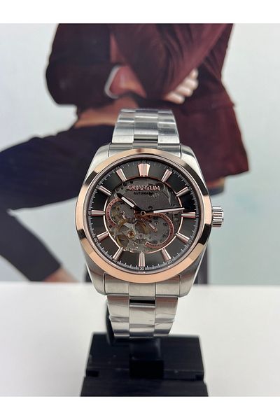 Quantum AUTOMATIC MEN'S WRISTWATCH 5 ATM WATERPROOF