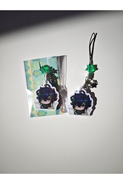 Yenaplanner زينة حقيبة جينشين إمباكت/حزام الهاتف (قطعة واحدة)