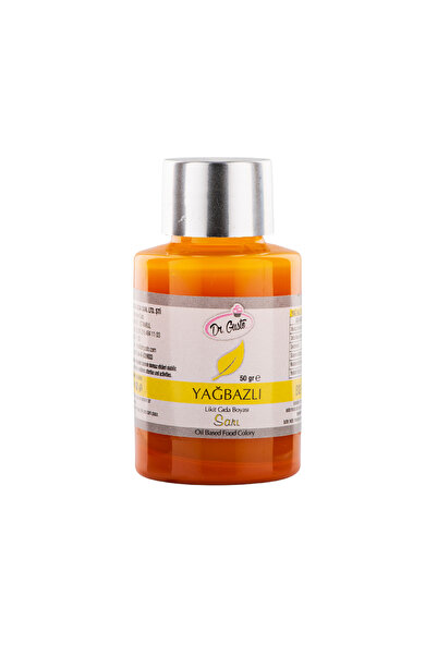Dr. Gusto Yağ Bazlı Likit Gıda Boyası 50 GR Sarı