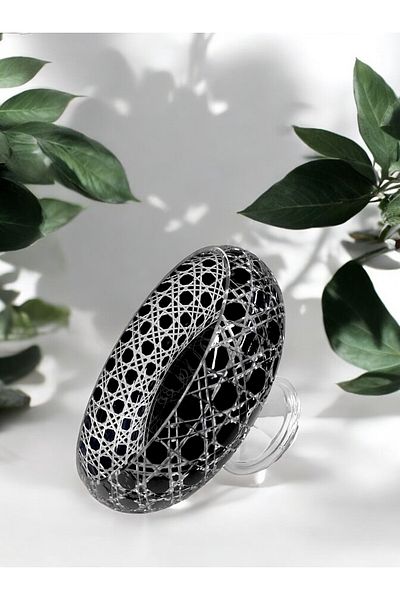 Paşabahçe Handwork Cut Decor Crystal Bowl
