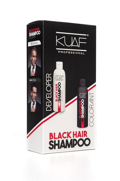 Kuaf Black Shampoo 250 ml Box of 2