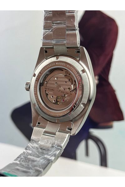 Quantum Automatic Open Heart Men's Wristwatch 5 Atm Waterproof