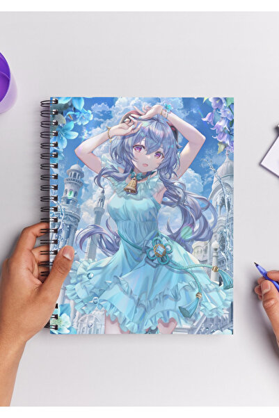 Home Caiet spiralat Genshin Ganyu A5 (50 FOI)