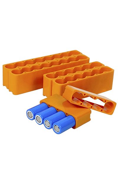 Choice 18650 Battery Pack Fixture For Spot Welder SingleRow Double Sided Spot Welding Plastic Fixed Fixt...