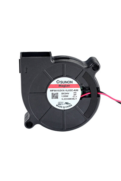 KOQZM مروحة نفخ طابعة ثلاثية الأبعاد Sunon 5015 24 فولت 0.41 أمبير مروحة ذات محمل مزدوج مروحة تبريد توربو تعمل بالطرد المركزي 50...