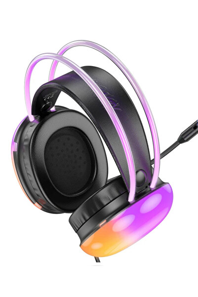 VOOKA 7.1 A Rgb Profesyonel Gaming Mikrofonlu Gamer Oyuncu Kulaklığı USB Pc Ps Xbox Işıklı Rengarenk